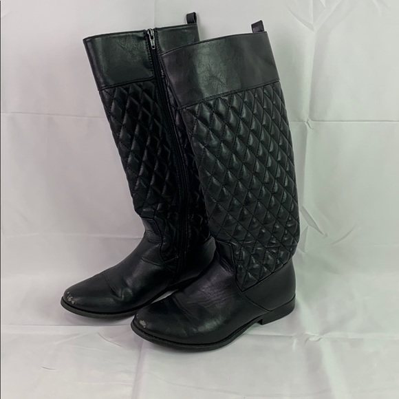 G.H. Bass & Co. Shoes - G.H. Bass Quilted Riding Boots Size 7